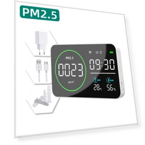 Air Quality Monitor with Large Screen — Air Quality Monitors, SafeWear