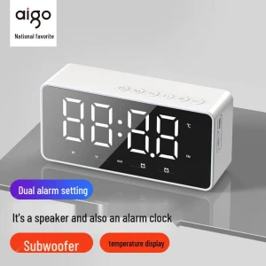 Bluetooth Speaker with Smart Clock — Smart Speaker, Aigo