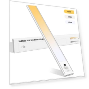 Motion Sensor LED Under-Cabinet Lighting — LED Strips, The Cozy Nook