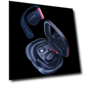 Open-Ear AI Bluetooth Sports Headphones — In-Ear Headphones, Cleer