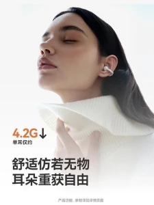 Open-Ear Clip Bluetooth Earphones — Wireless Earbuds, SANAG