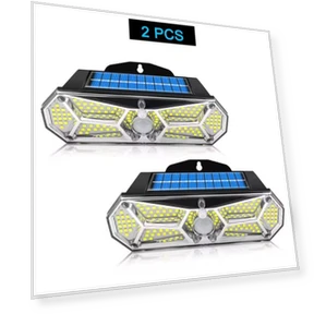 Outdoor Solar Motion Sensor Wall Lights — Outdoor Security & Flood Lighting, Raiboho