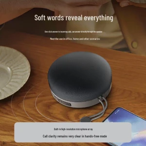Portable AI Bluetooth Speaker — Smart Speaker, Bach