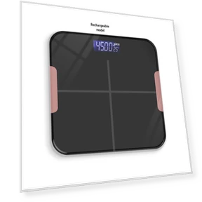 Rechargeable Smart Bluetooth Body Fat Scale — Weight Management Tools, Zixiu