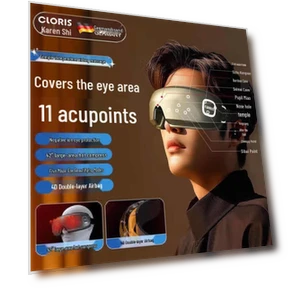 Smart Eye Massager with Negative Ion and Hot Compress — Rollers & Pens, CLORIS