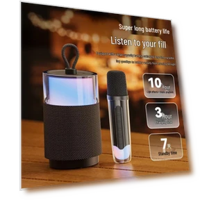 Smart Karaoke Speaker with Microphone and Subwoofer — Karaoke Players, Sakani