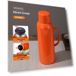 Smart Outdoor Kettle with Tea Separation and Temperature Display — Kettles & Tea Machines, Shengjia