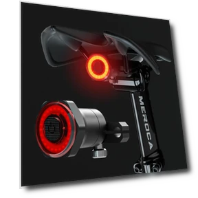 Smart Rear Bicycle Light — Brake Controls