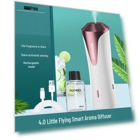 Smart Voice-Controlled Aroma Diffuser — Diffusers, Feihe