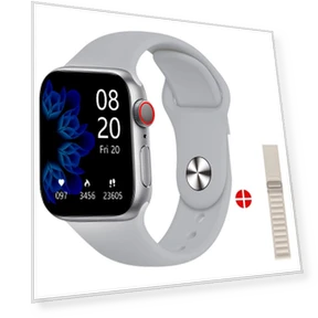 Smart Watch with Wireless Charging, Heart Rate Monitor, Fitness Tracker — Smartwatches, Kimi Mall