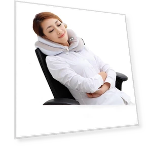 U-Shaped Neck Massage Pillow — Bath Pillows, Breo