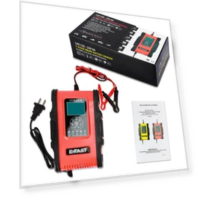 Automatic Quick Charging Pulse Repair Car Battery Charger — Chargers, My Flower Room