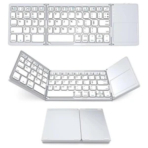 Compact Wireless Bluetooth Keyboard with Touch Panel — Bluetooth Keyboard, Computer boost