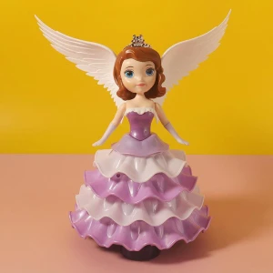 Electric Princess Elsa Light Music Dancing Robot Toy, RippleRift