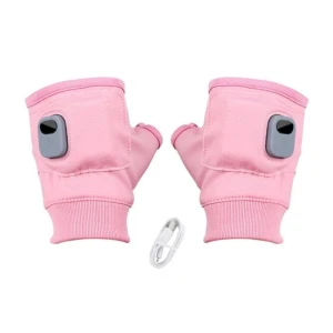 Fingerless Heated Gloves with Digital Display — Heated Gloves, Fulv