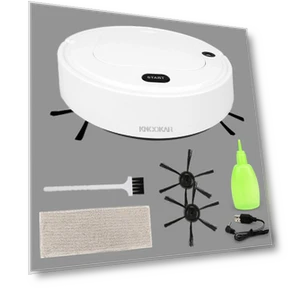 Home Robot Vacuum 3-in-1 with Sprayer — Smart Cleaning Robots, Haven Home