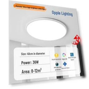 LED Smart Ceiling Lights Package for Living Room — Overhead Lighting, Opple Lighting