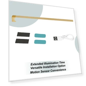 Motion Activated LED Strip Light — Motion Sensors, Vinde Home