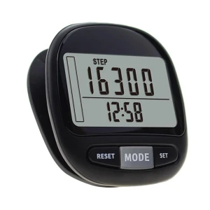 Simple Step Counter with Large LCD Display — Pet Activity Tracker, Vinde Home