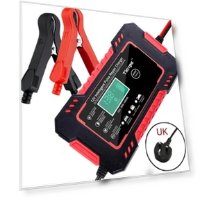 Smart Automatic Car Battery Charger — Battery Chargers, MerakiMuse