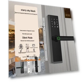 Smart Fingerprint Electronic Door Lock — Biometric Security, Shengbai