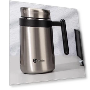Smart Insulated Tea Mug with Handle — Beverage Warmers, Shangqi