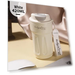 Smart Temperature Display Insulated Coffee Cup — Beverage Warmers, Xihe