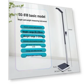 Smart Ultrasonic Height and Weight Scale — Weight Management Tools, JDST