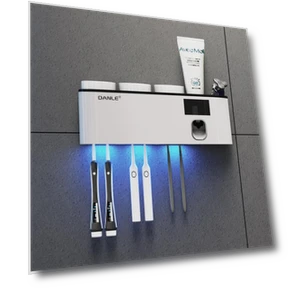 Smart UV Toothbrush Sterilizer and Holder — Ultrasonic Cleaners, DANLE