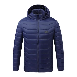 Smart Warm Cotton Coat for Couples — Heated Jacket, SportSurge