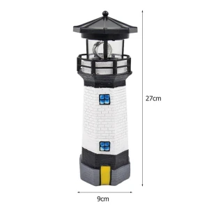 Solar LED Light with Smart Sensor and Rotating Beacon, Vinde Home