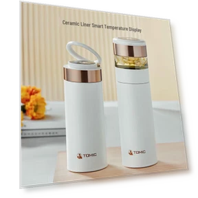 Stainless Steel Insulated Tea Infuser Mug — Beverage Warmers, Temica