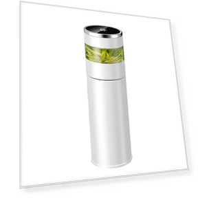 Stainless Steel Smart Bottle with Temperature Display — Carafes & Pitchers, GYROBALL