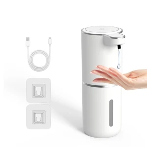 Touchless Tabletop or Wall-Mounted Adjustable Foam and Liquid Automatic Smart Sense Soap Dispenser — Automatic Soap Dispenser, Chic Home