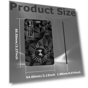 Ultra-Thin Card Tracker with Wireless Charging — Item Locators, Aura Living