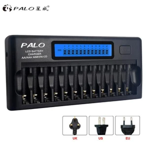 Universal Fast Smart Charger for AA AAA Batteries, PALO