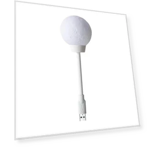 Voice Control Smart Moon Lamp with Timer — Night Lights