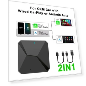 Wireless CarPlay and Android Auto Adapter Dongle — Stereo Receivers, The Cozy Nook