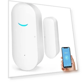 Wireless Door Window Sensor — Smart Home Security, Tuya