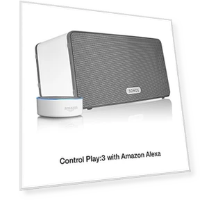 Mid-Sized Wireless Smart Home Speaker for Streaming Music — Whole-Home Audio Systems, Sonos