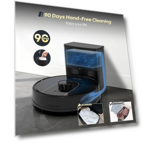 Robot Vacuum and Mop — Smart Cleaning Robots, Bagotte