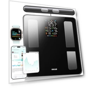 Smart Body Composition Scale — Body Composition Analysis, ORCAZE