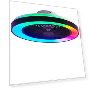 Smart Ceiling Fan with RGB Lights — Ceiling Fans, DIAMONDFORGE