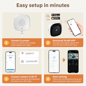 Window Camera 2 Pack — Security Camera, Girafit