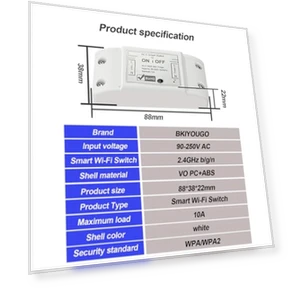 Wireless Smart Switch — Dimmer Switches, Bkiyougo