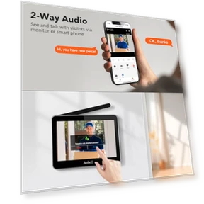 Wireless Smart Video Doorbell Intercom System — Smart Home Security, ACEBELL