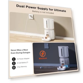 Automatic Pet Feeder with Camera — Automatic Feeders, YIZFERN