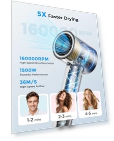 High Speed Hair Dryer — Dryers & Accessories, ZMZW