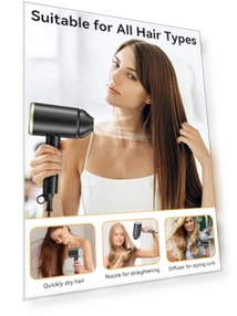 Ionic Blow Dryer — Dryers & Accessories, MESHEEN