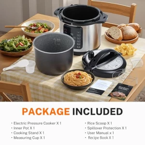 Multi Electric Pressure Cooker — Multicooker, Simple Deluxe